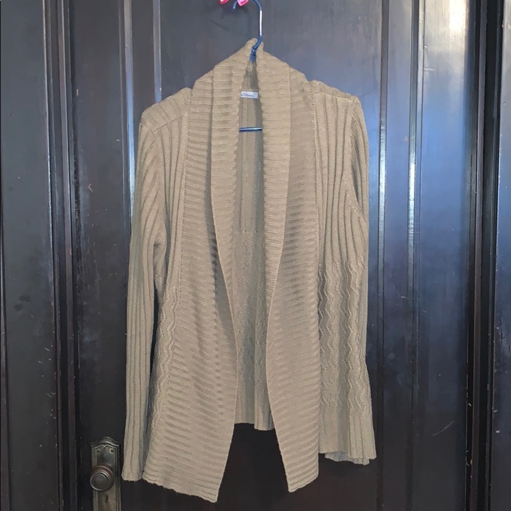 🛍 4/$20 🛍 Tan Jason Maxwell Women’s Cardigan